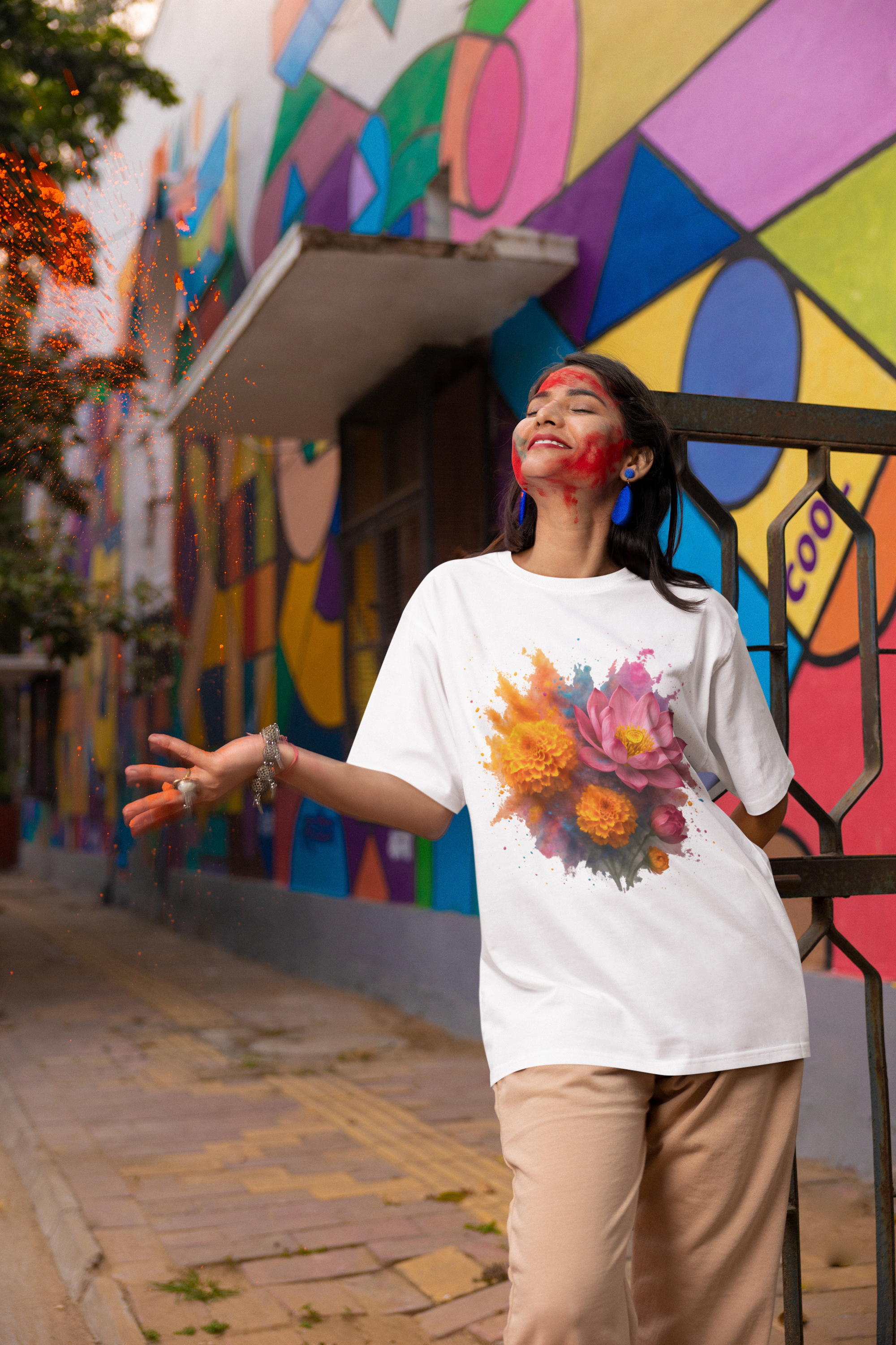 Flower of Colours - Women's Tshirt