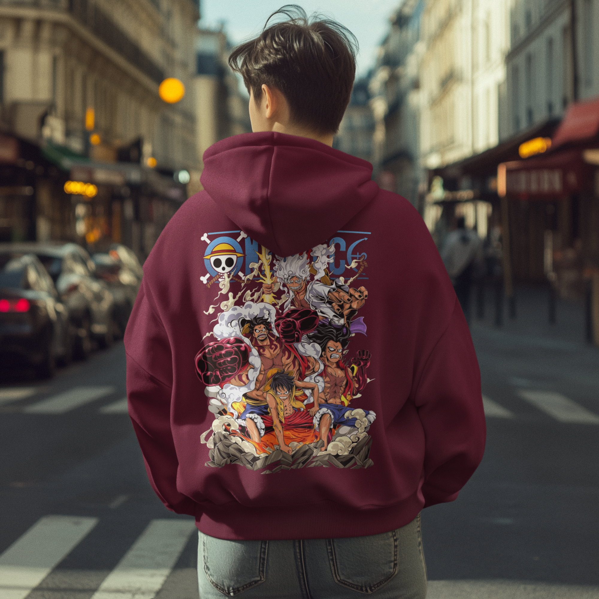 Luffy Gear Mode Hoodie