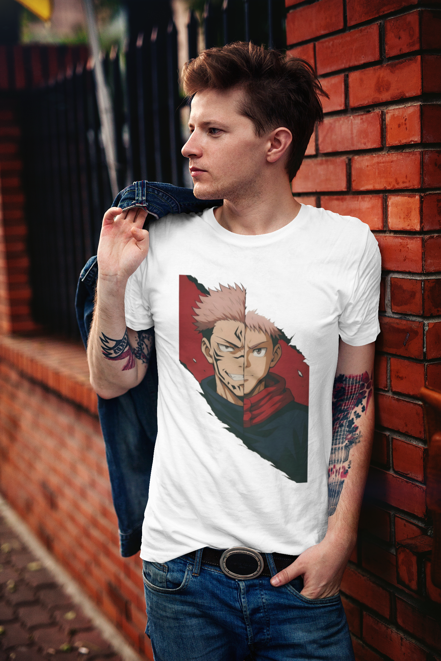 Anime Hub Crew T-Shirt - Sukuna