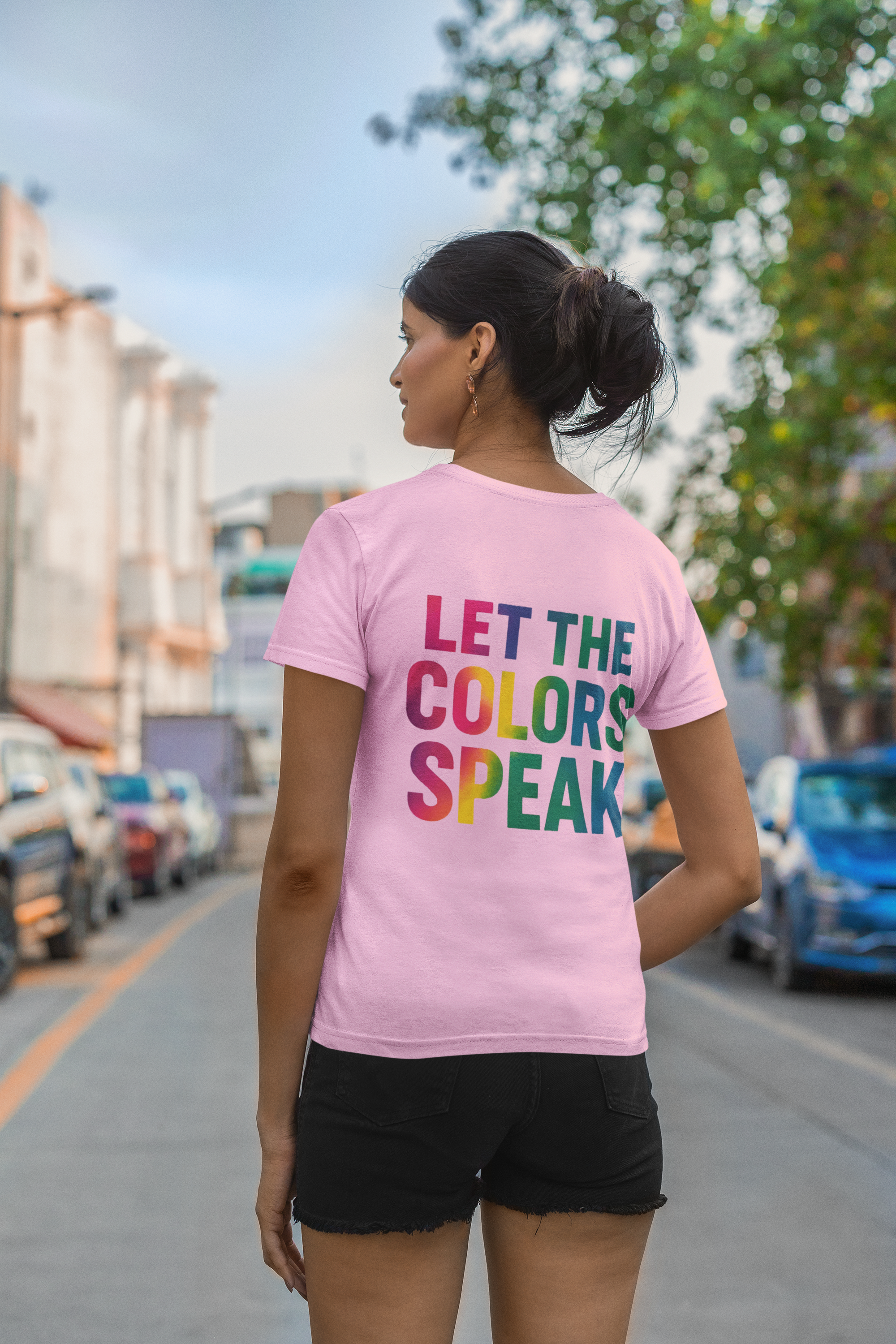 Let Colours speak - Women's Tshirt