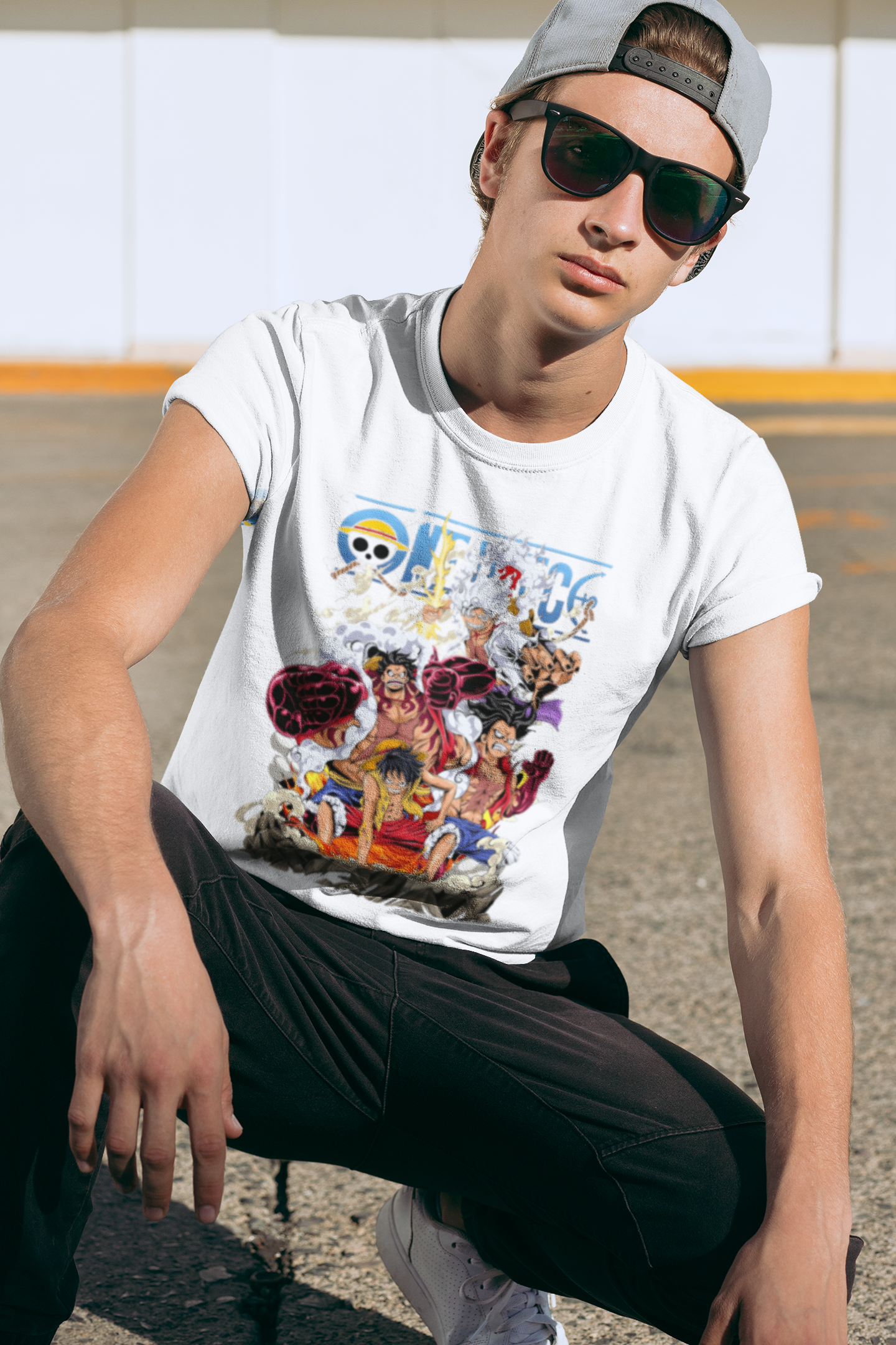 Anime Hub Crew T-Shirt - Luffy