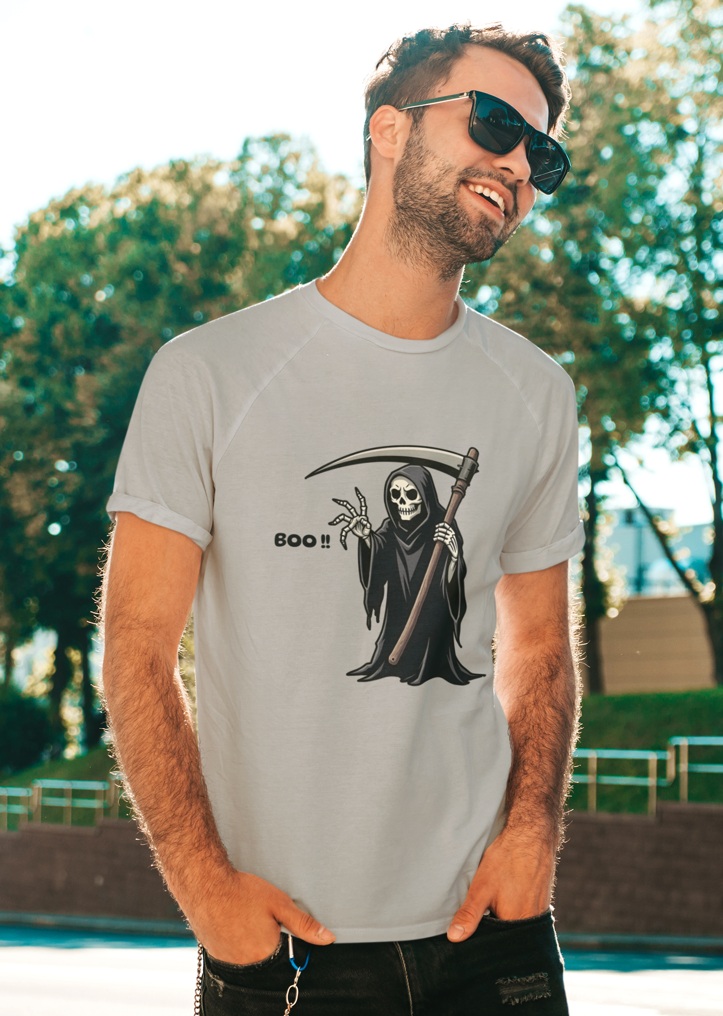 Scary BOO T-Shirt