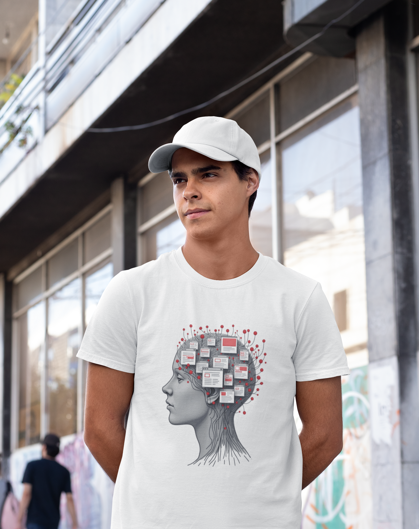 Future Is Here T-Shirt - Futuristic Mind