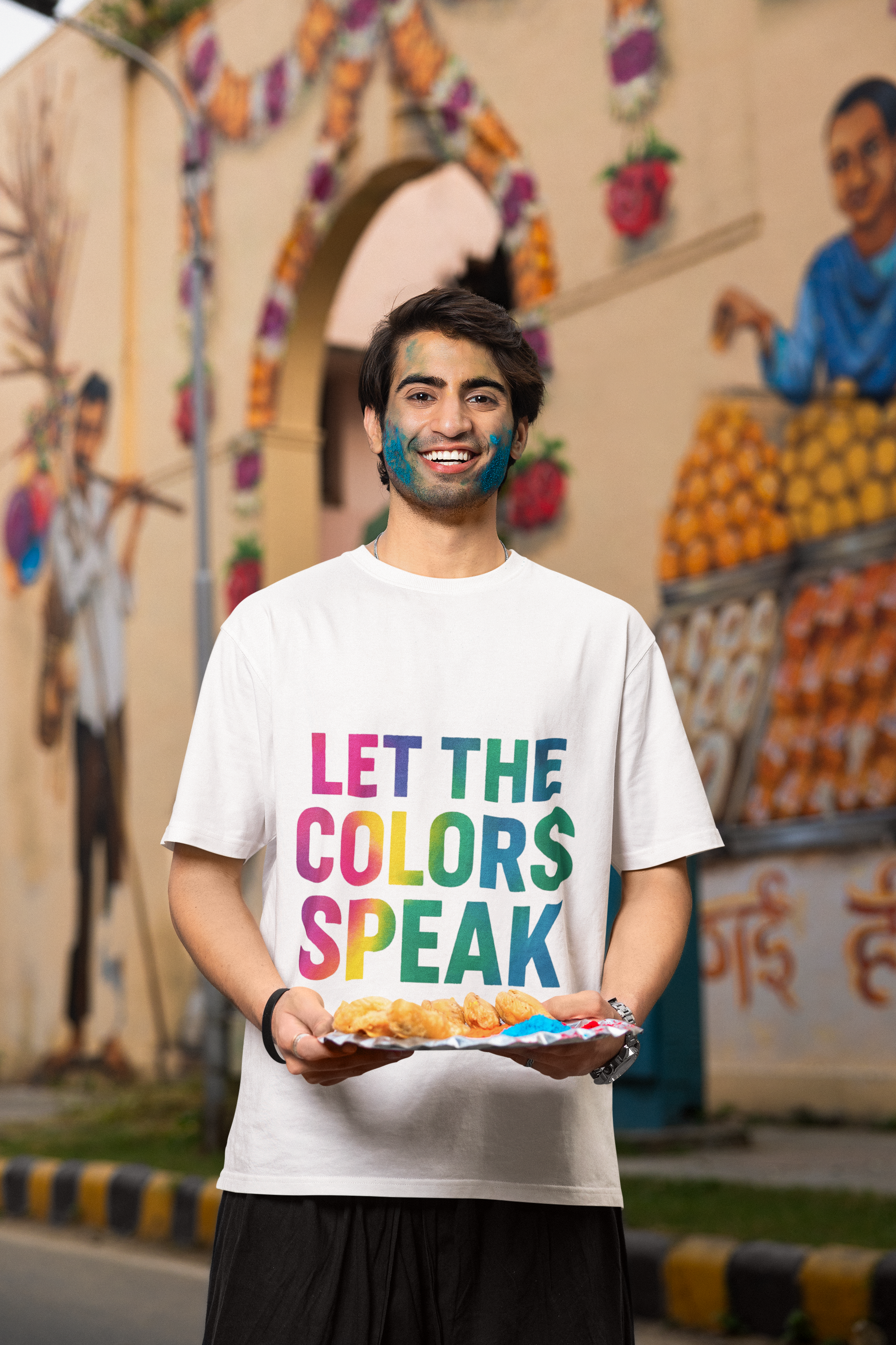 Let Colours Speak - Men's Tshirt