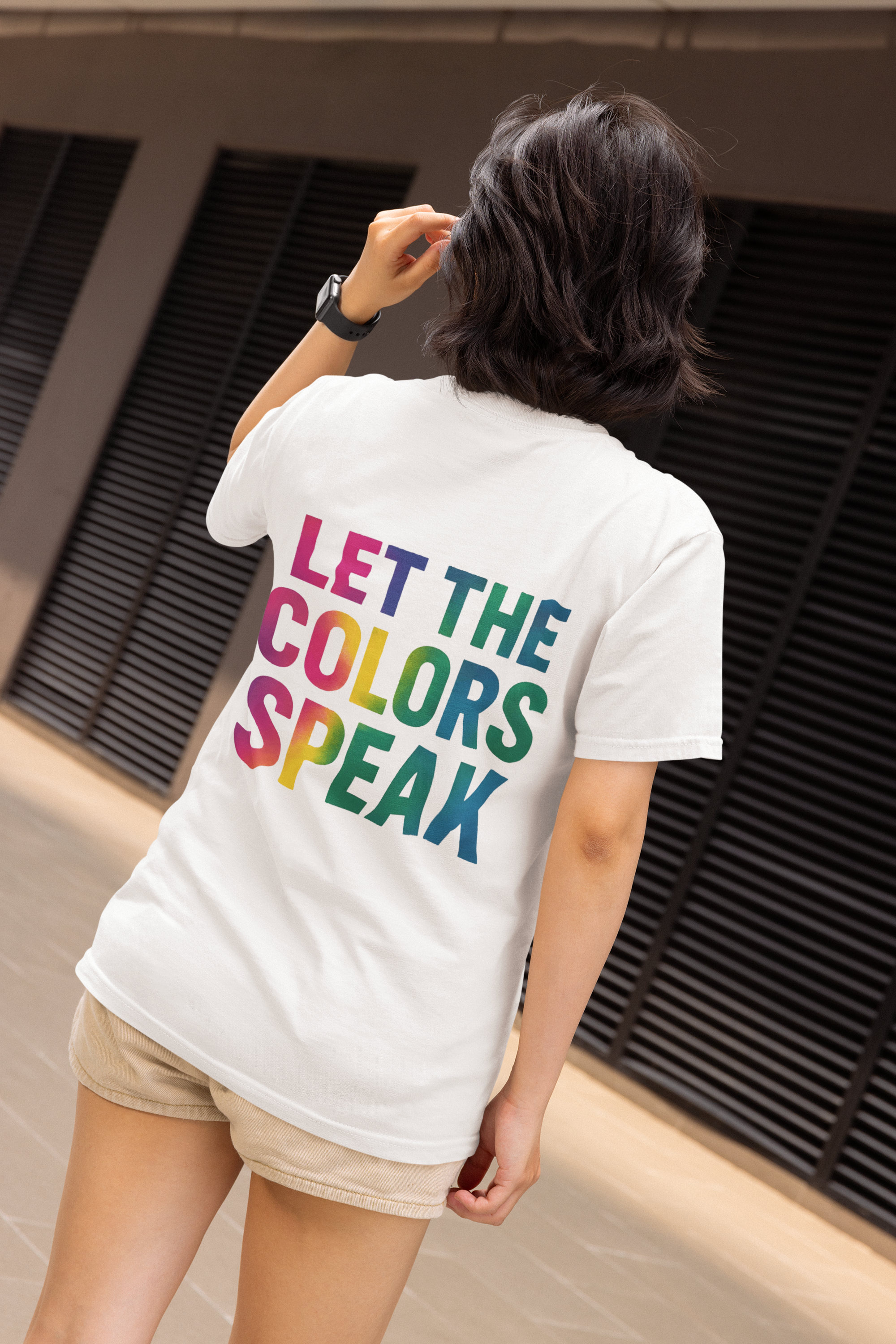 Let Colours speak - Women's Tshirt