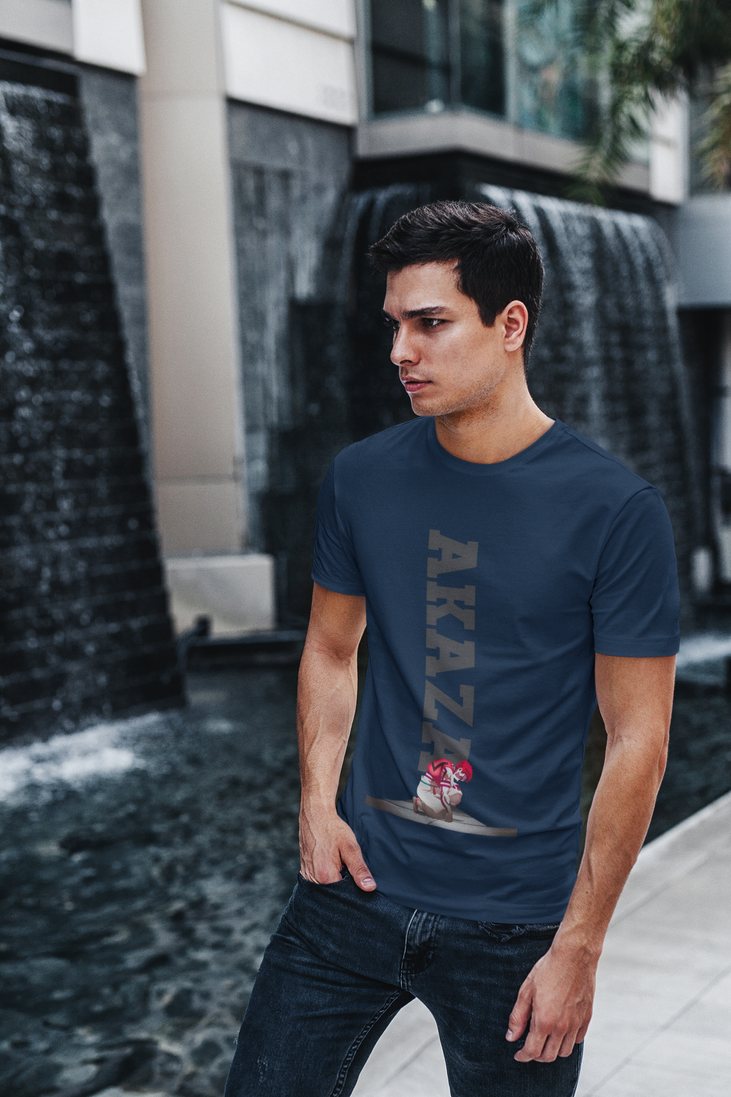 Anime Hub Crew T-Shirt - Akaza