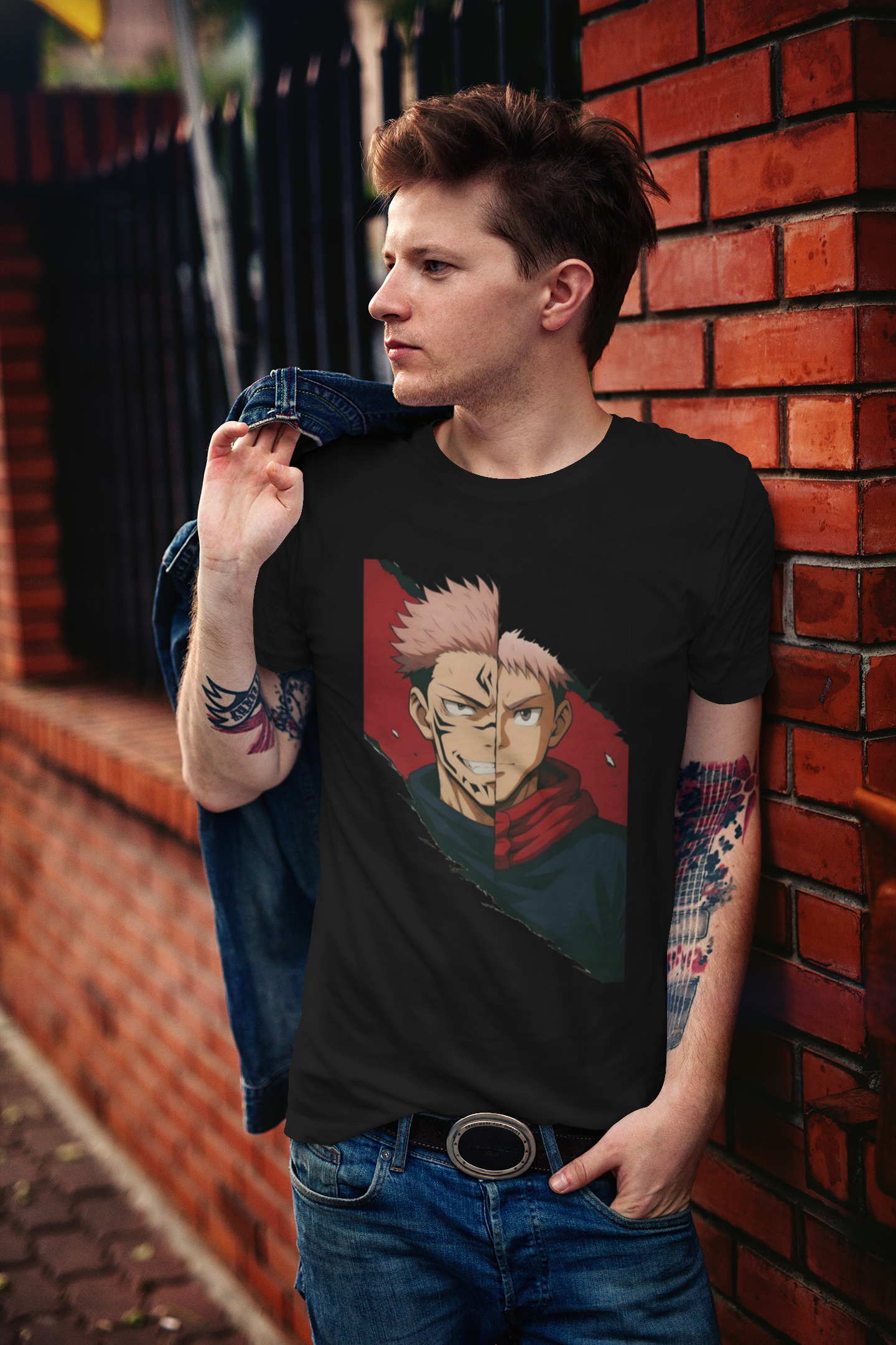 Anime Hub Crew T-Shirt - Sukuna