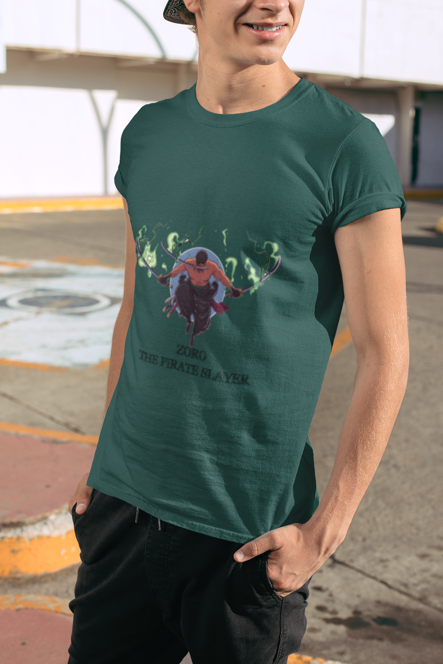 Anime Hub Crew T-Shirt - Zoro