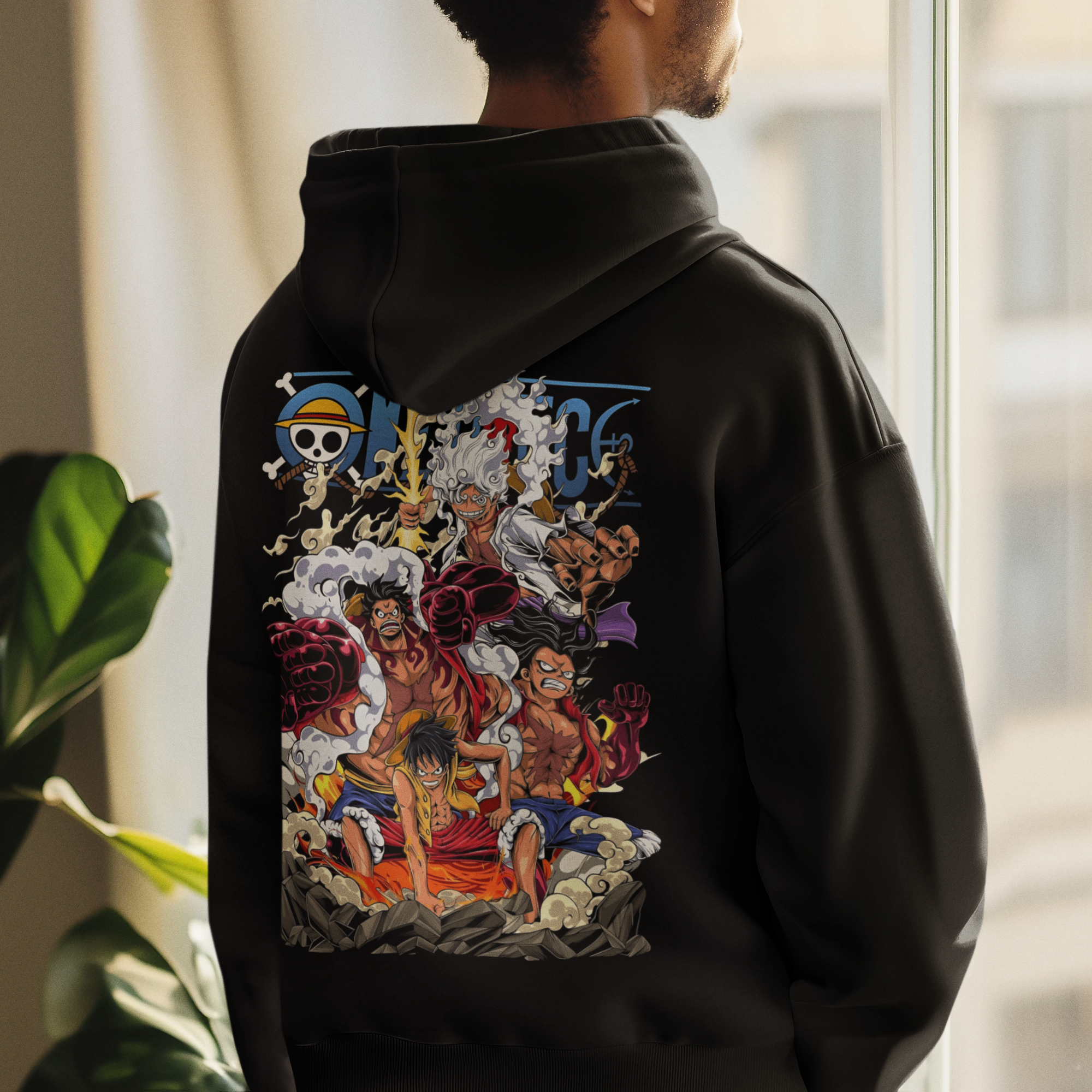 Luffy Gear Mode Hoodie