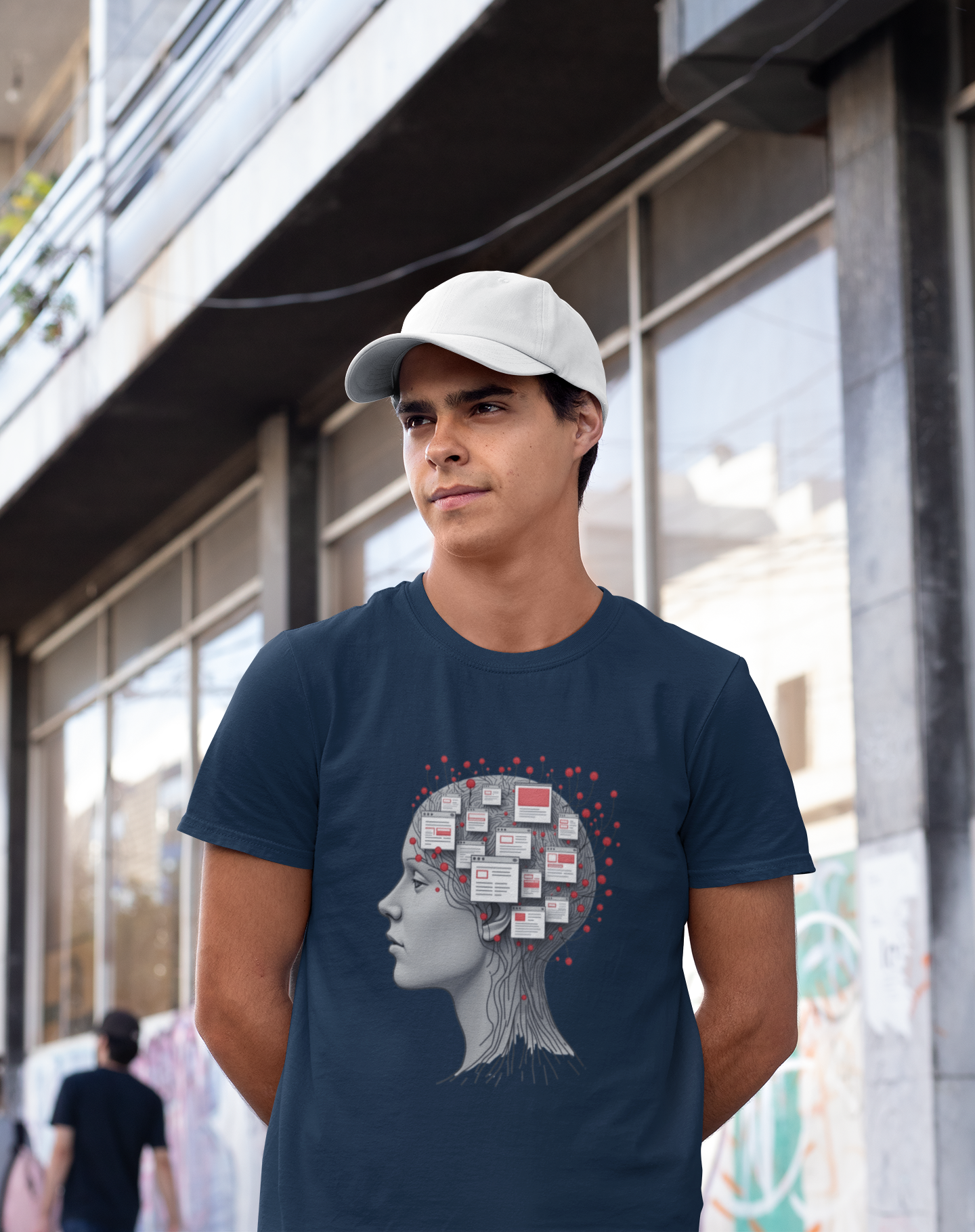 Future Is Here T-Shirt - Futuristic Mind
