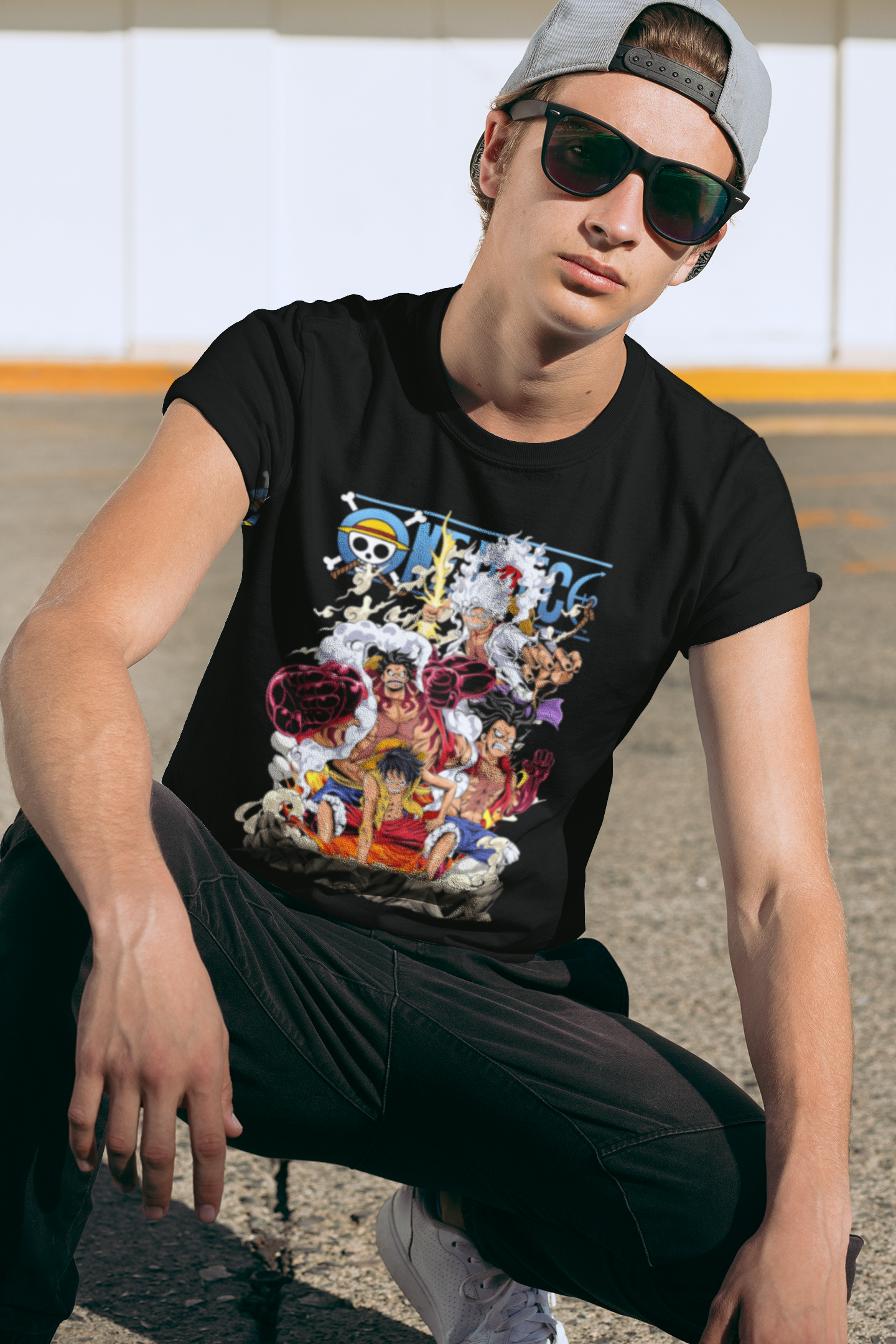 Anime Hub Crew T-Shirt - Luffy