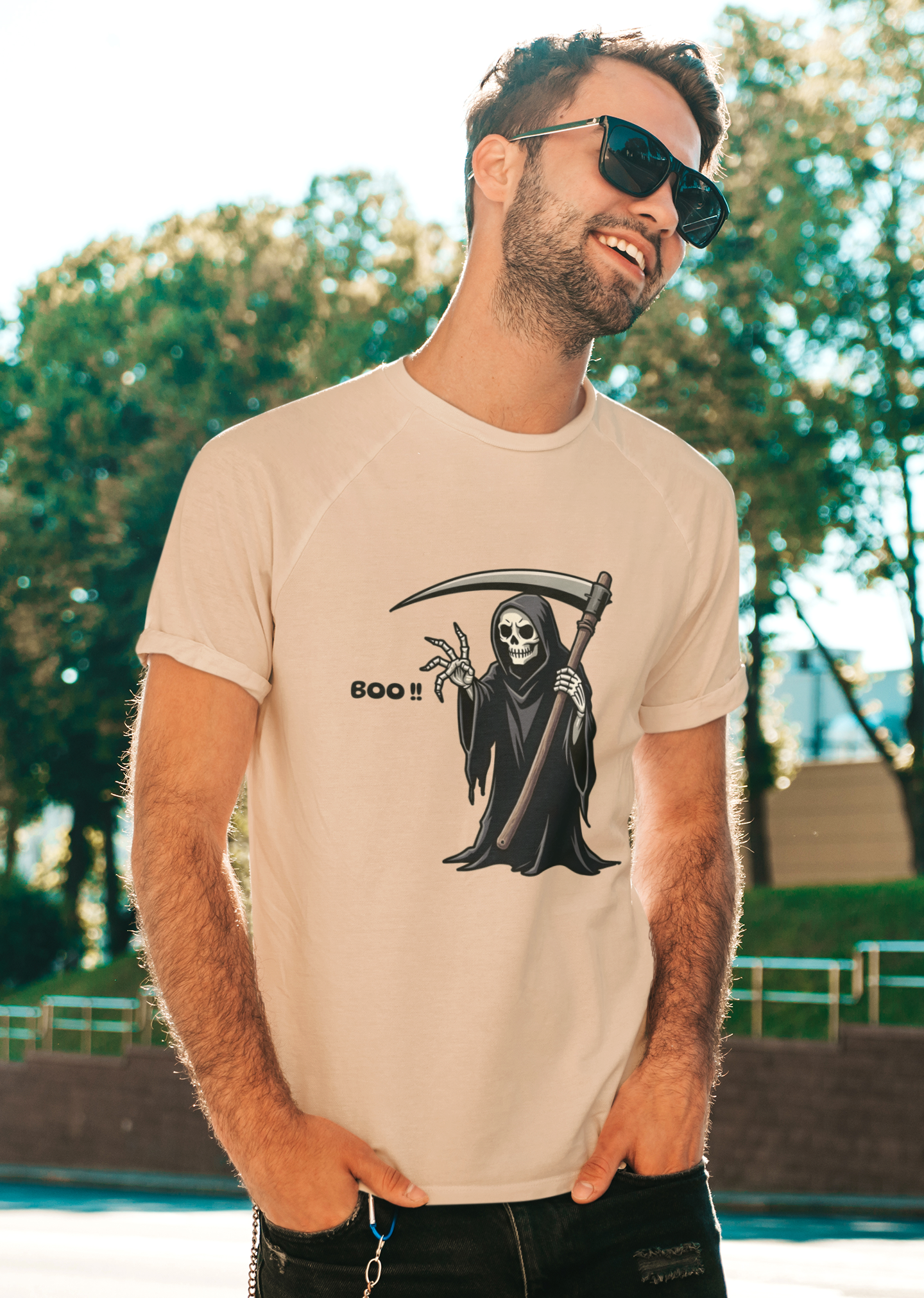 Scary BOO T-Shirt