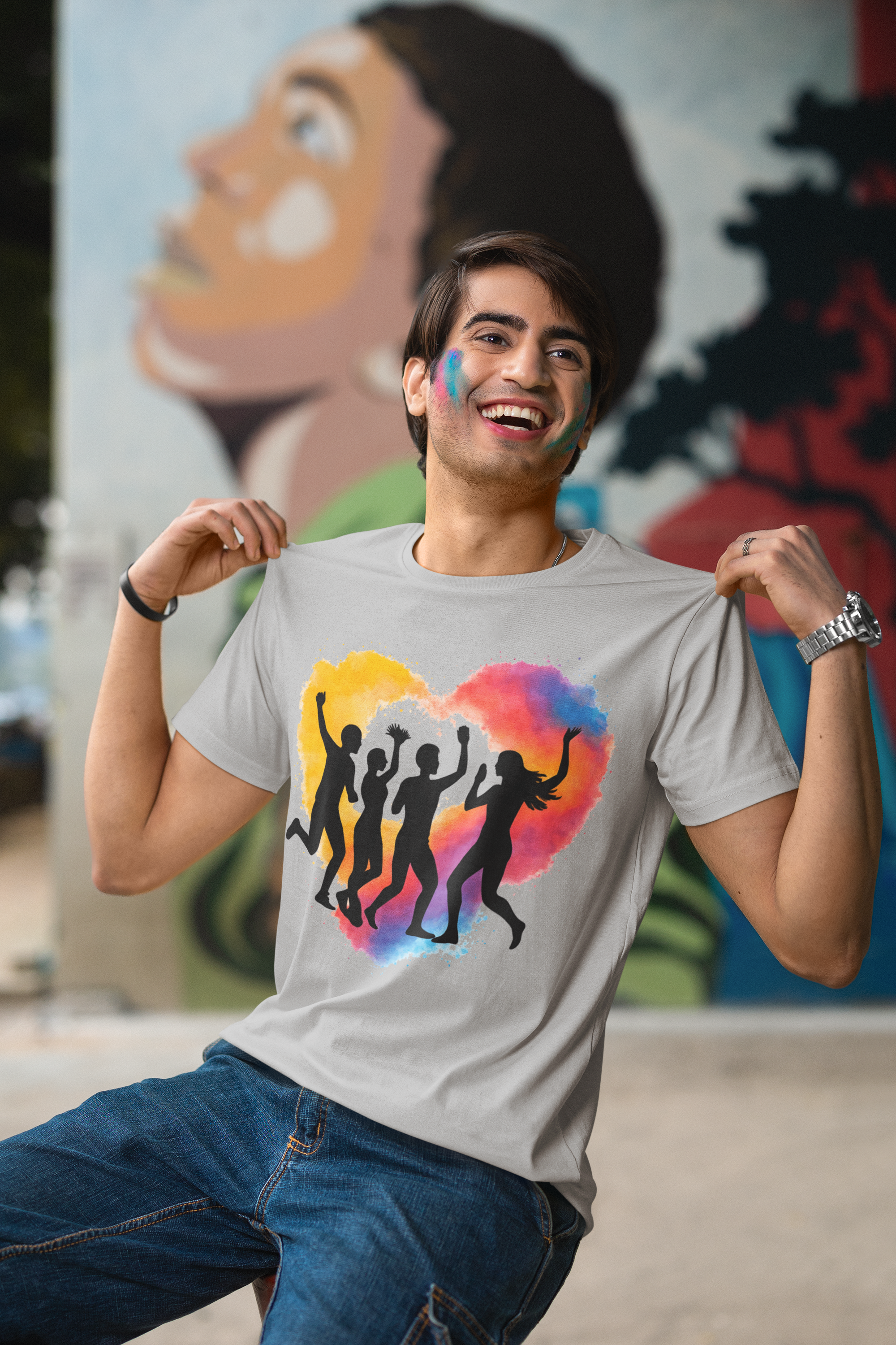 Gulaal & Good Vibes - Men's  T-Shirt