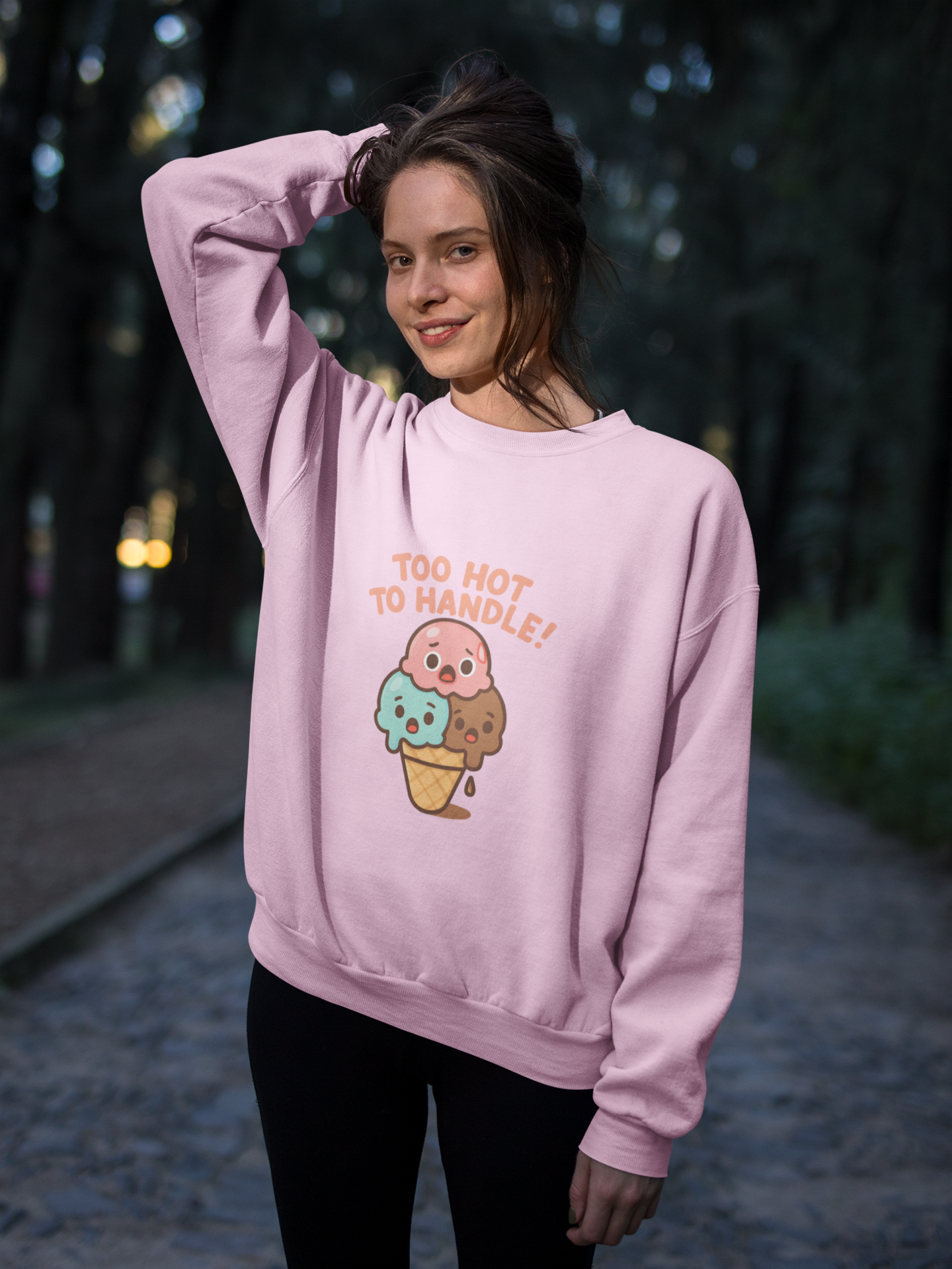 Too hot to handle Sweatshirt