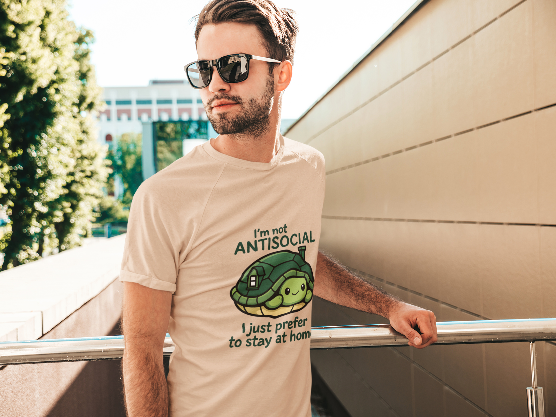 I'm not Antisocial T-Shirt