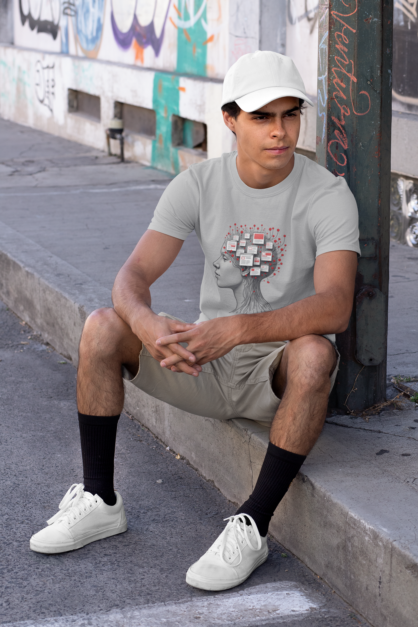 Future Is Here T-Shirt - Futuristic Mind