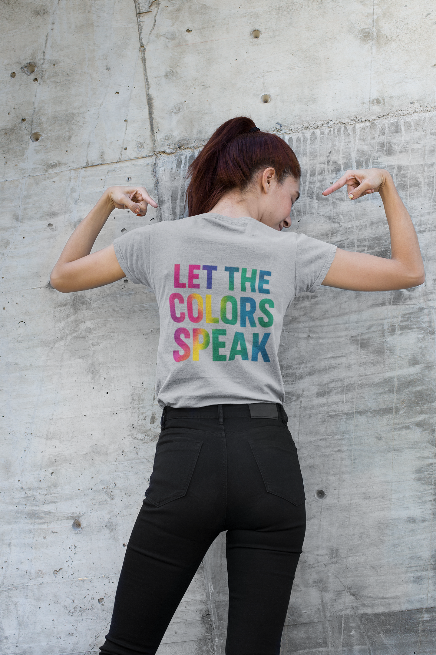 Let Colours speak - Women's Tshirt