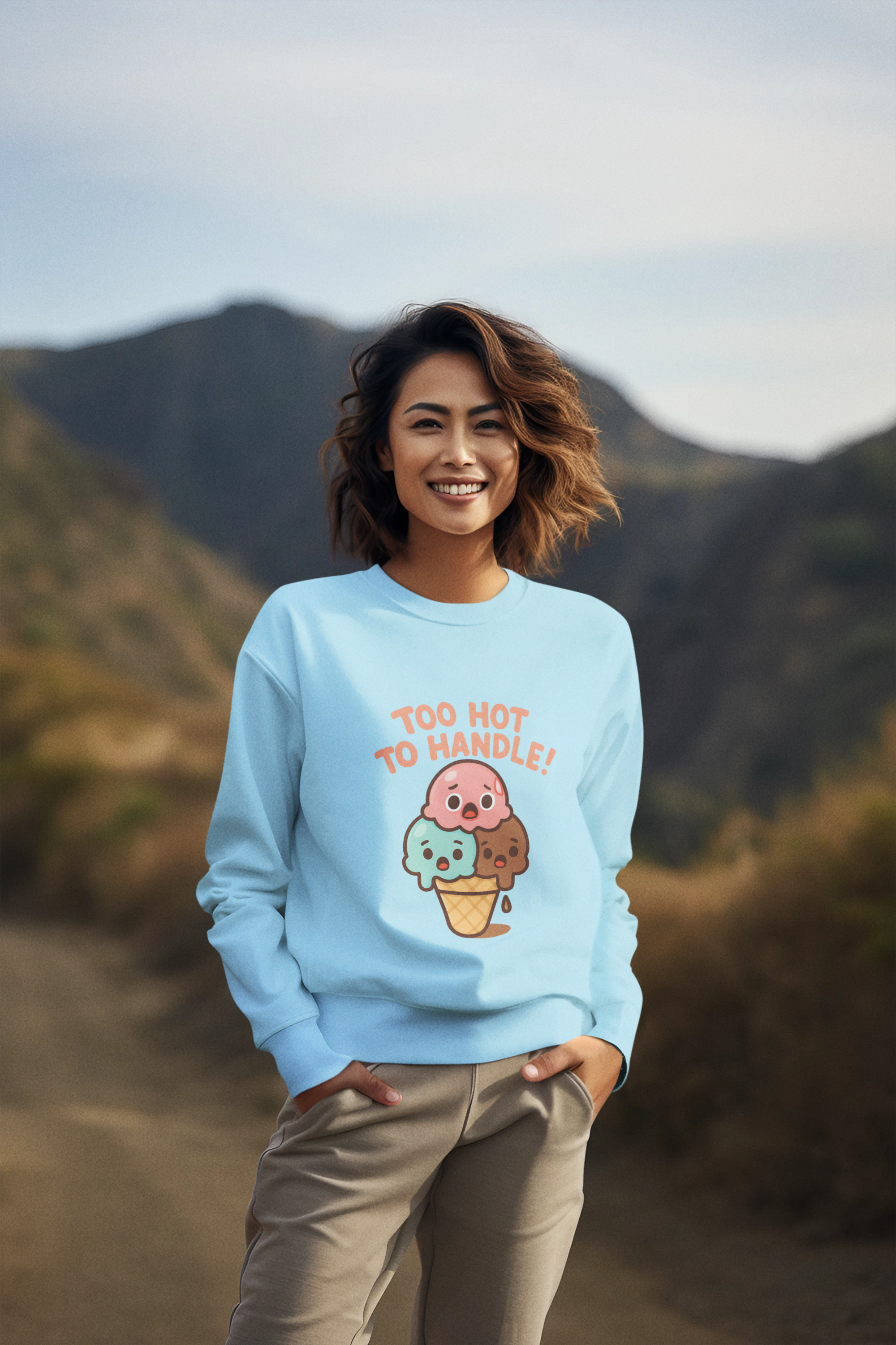 Too hot to handle Sweatshirt
