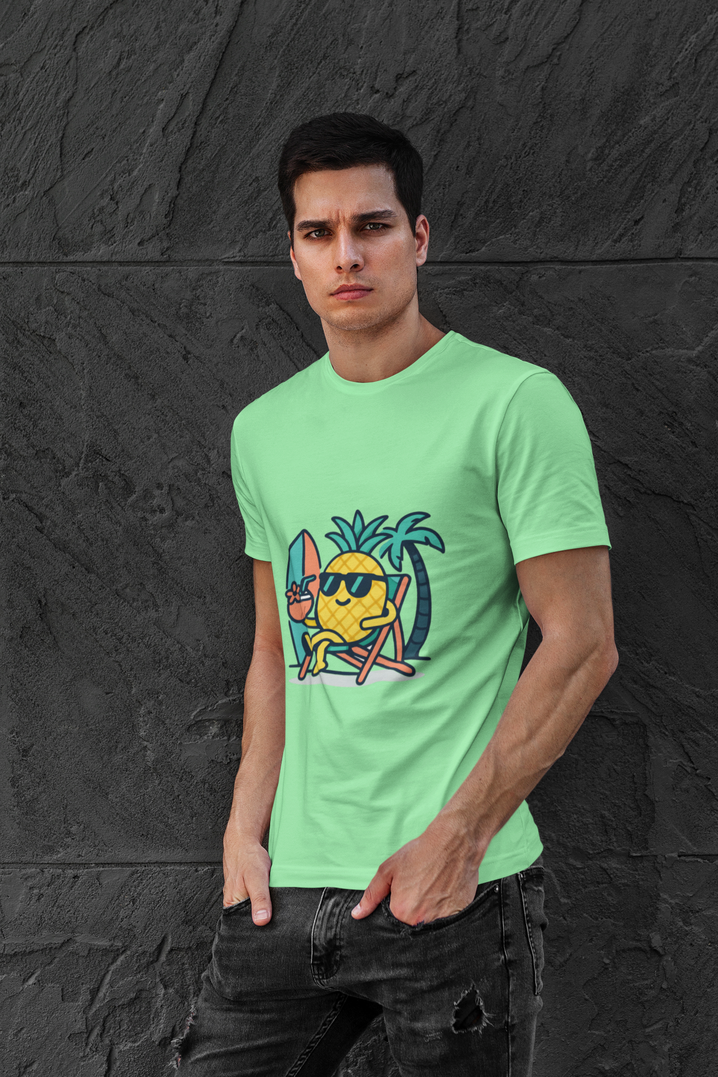 Enjoying Beach T-Shirt