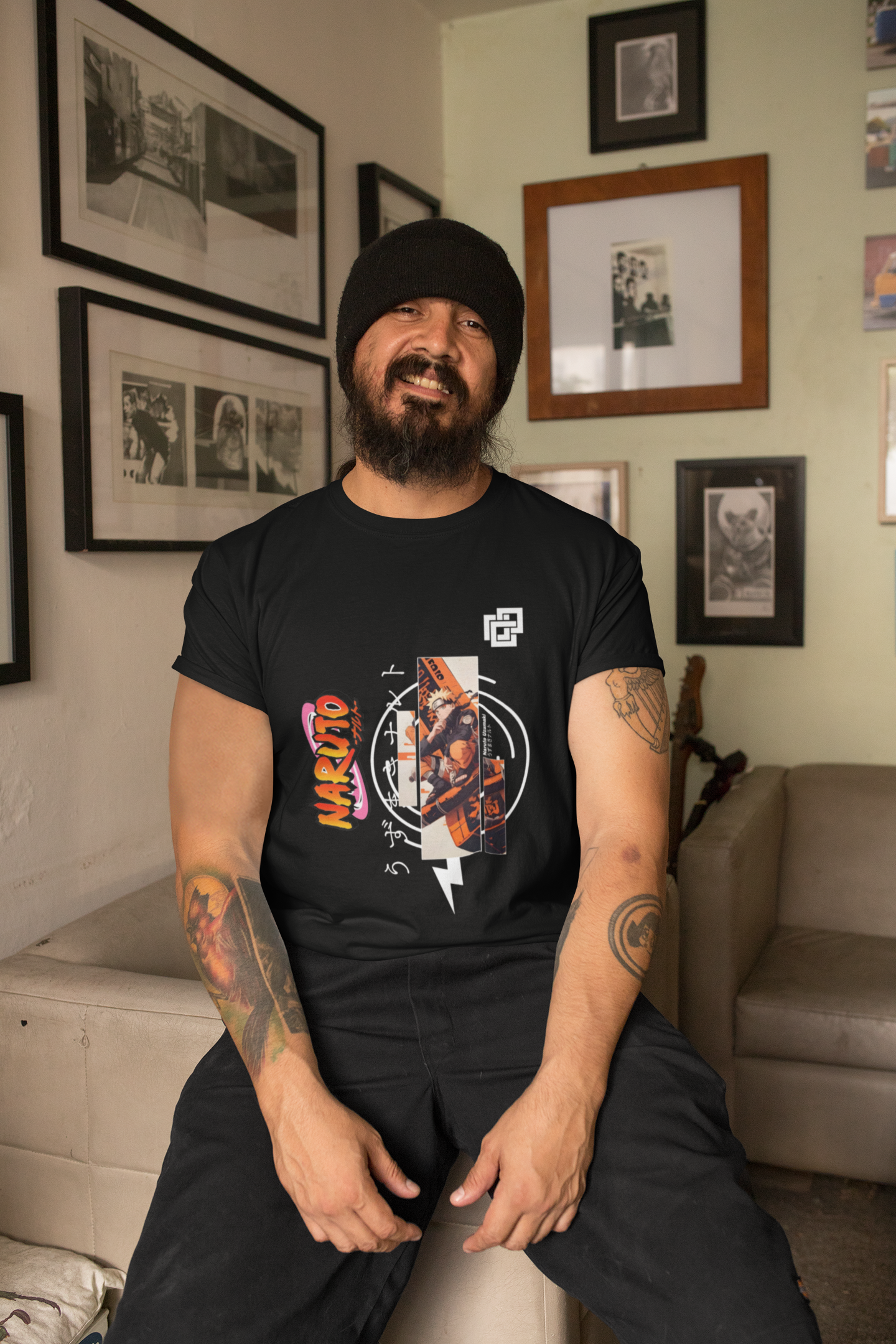 Anime Hub Crew T-Shirt - Naruto