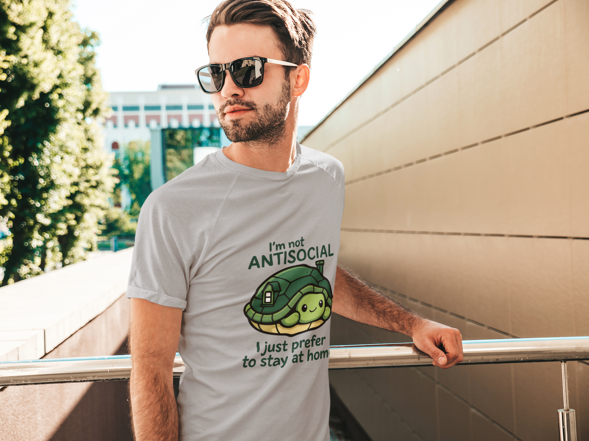 I'm not Antisocial T-Shirt