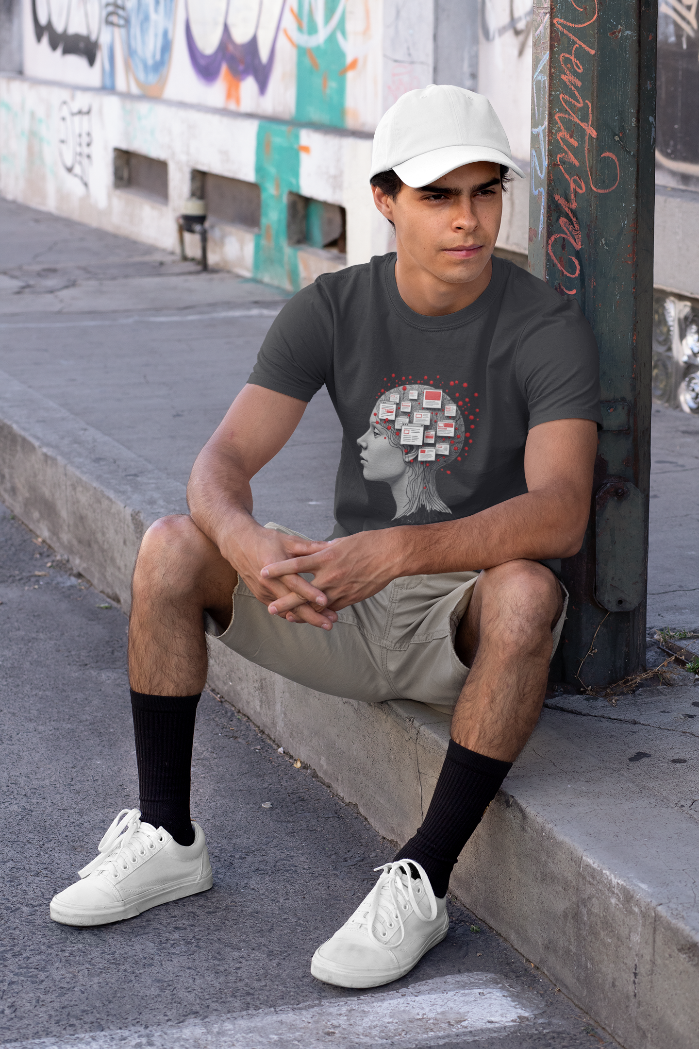 Future Is Here T-Shirt - Futuristic Mind