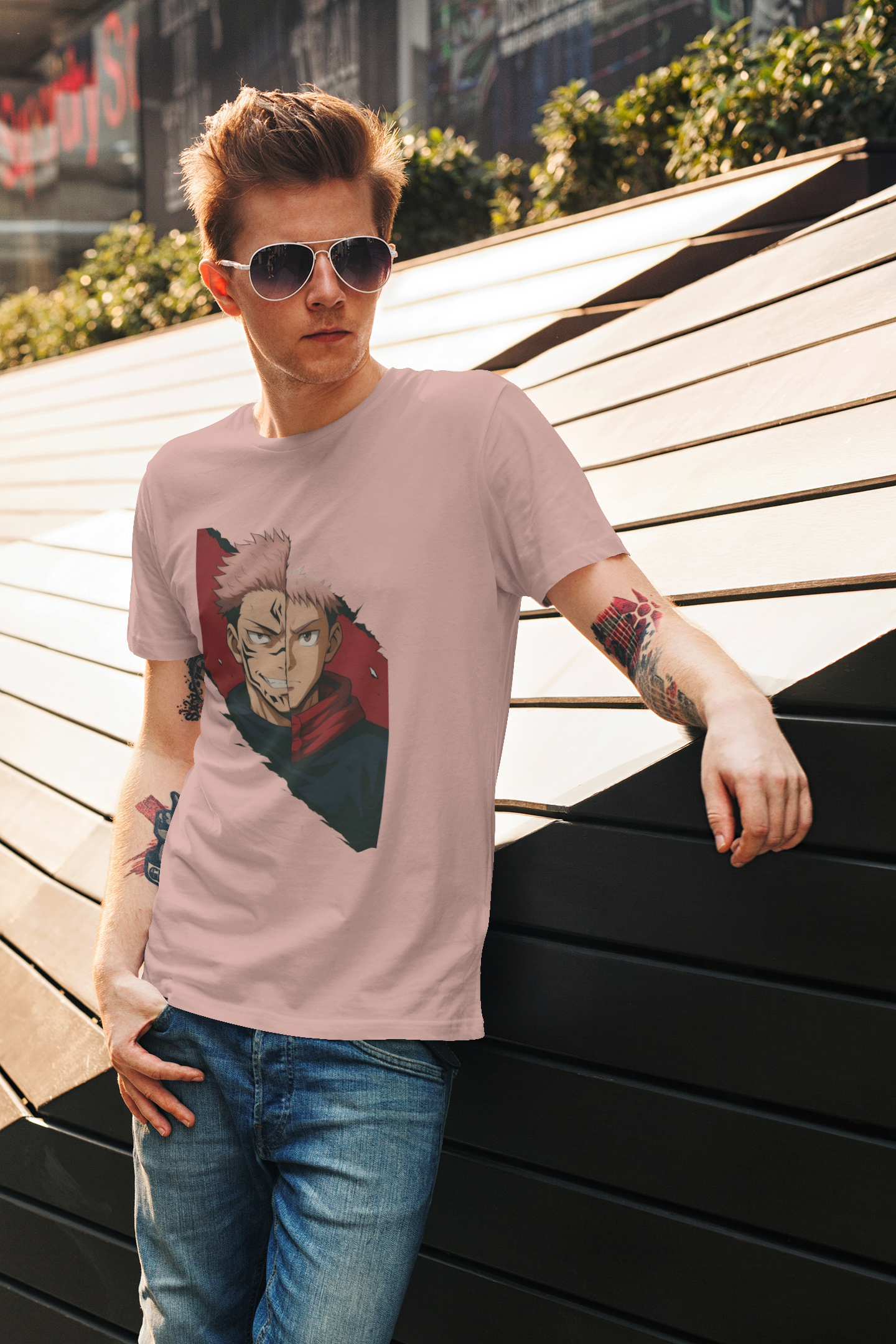 Anime Hub Crew T-Shirt - Sukuna