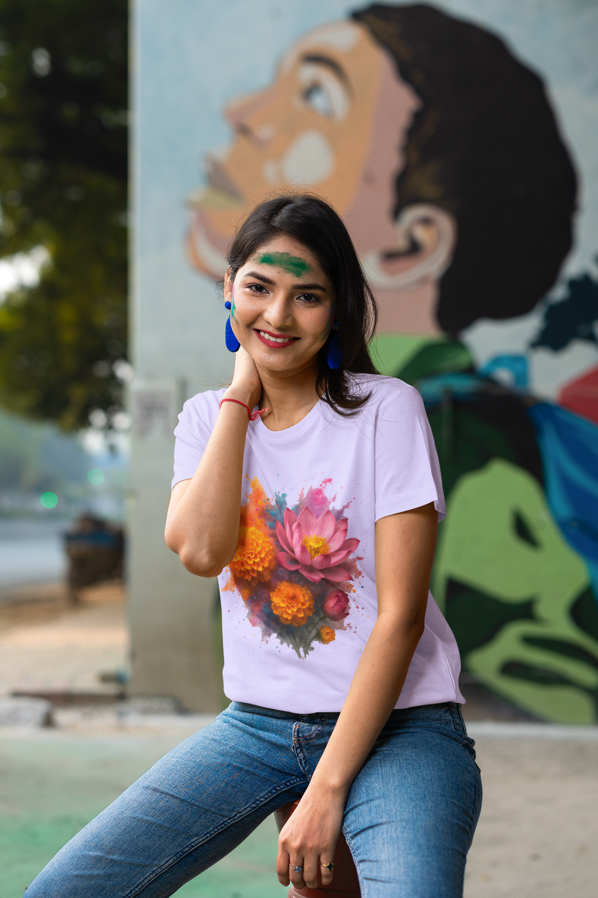 Flower of Colours - Women's Tshirt
