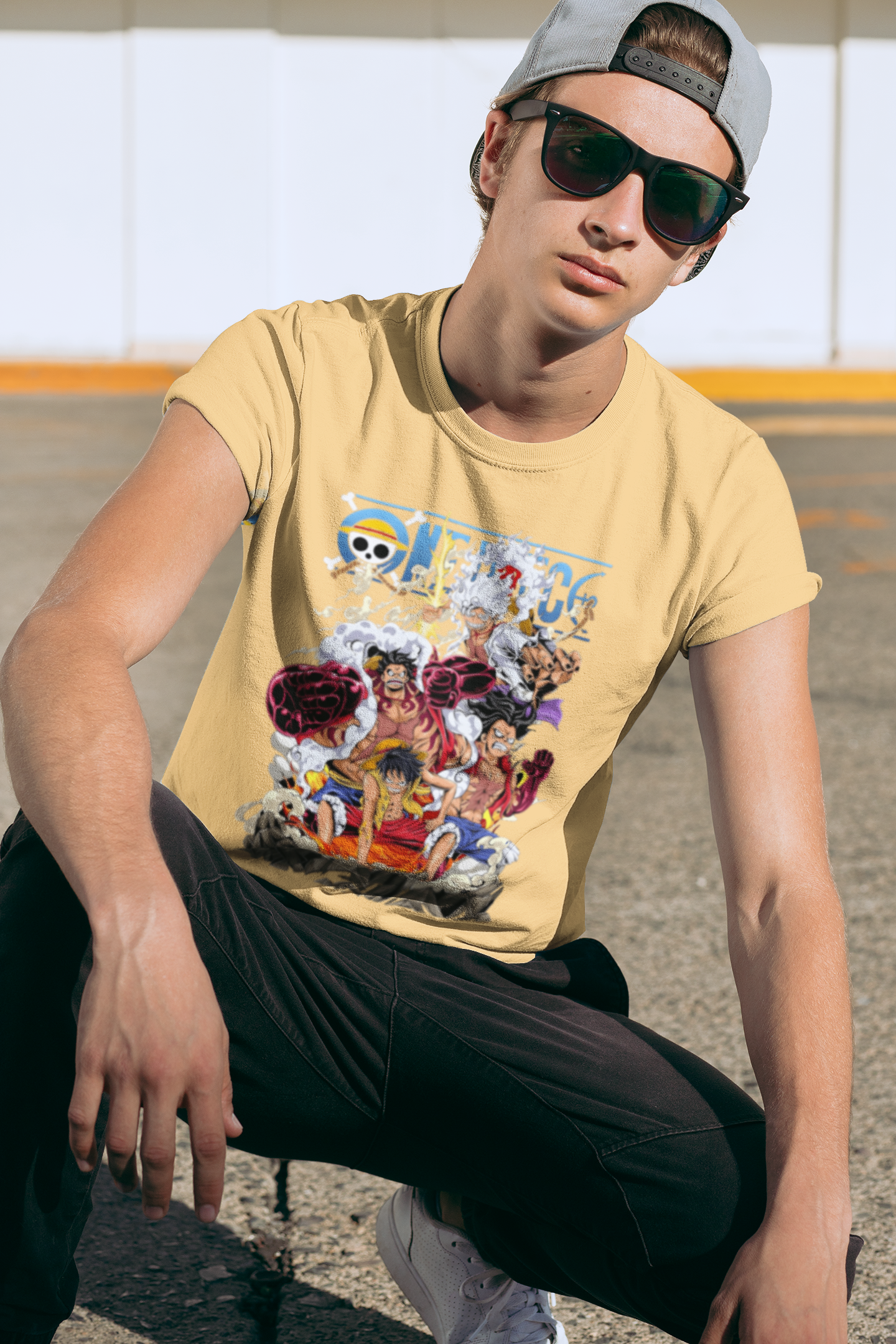 Anime Hub Crew T-Shirt - Luffy