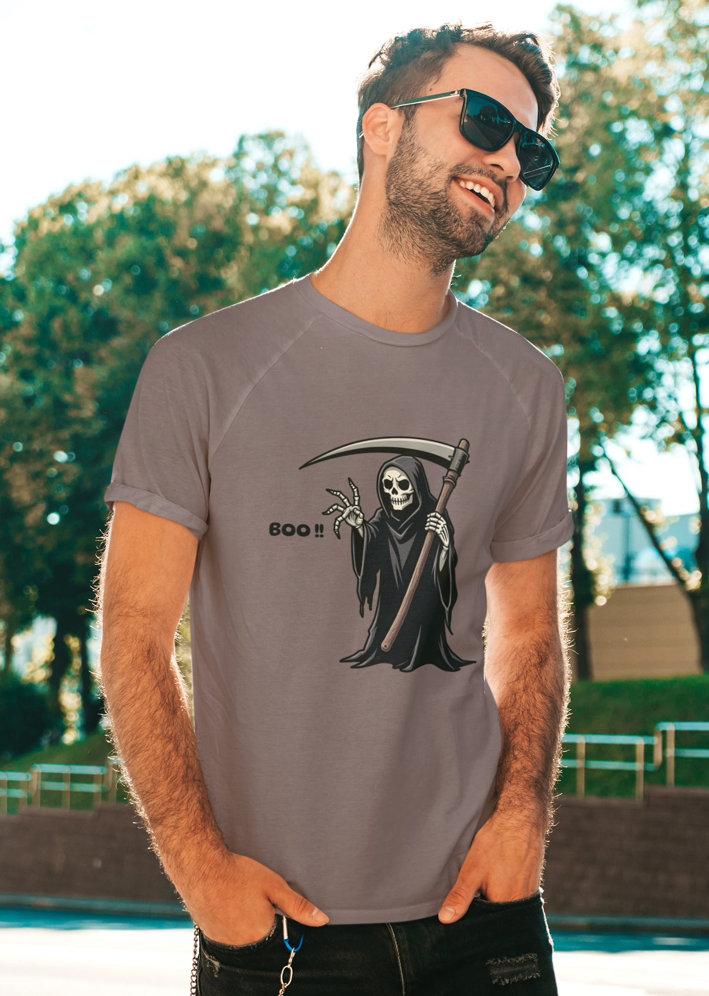 Scary BOO T-Shirt
