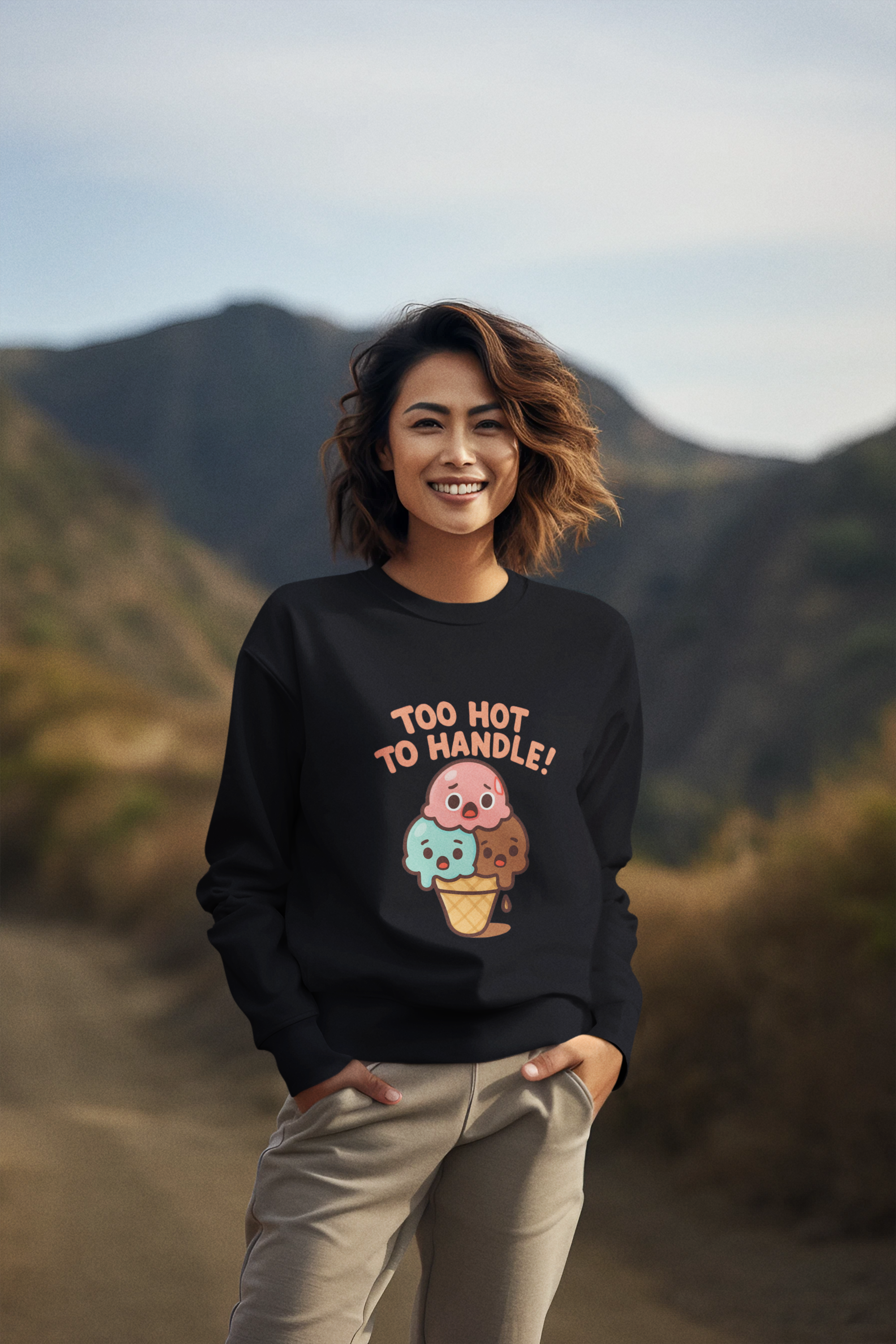 Too hot to handle Sweatshirt
